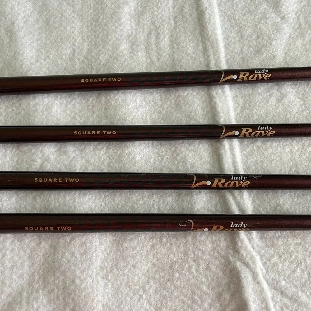 Square Two Lady Rave Oversize Mid Profile Stainless Driver Set 1 3 5 7 RH Ladies - Picture 11 of 12